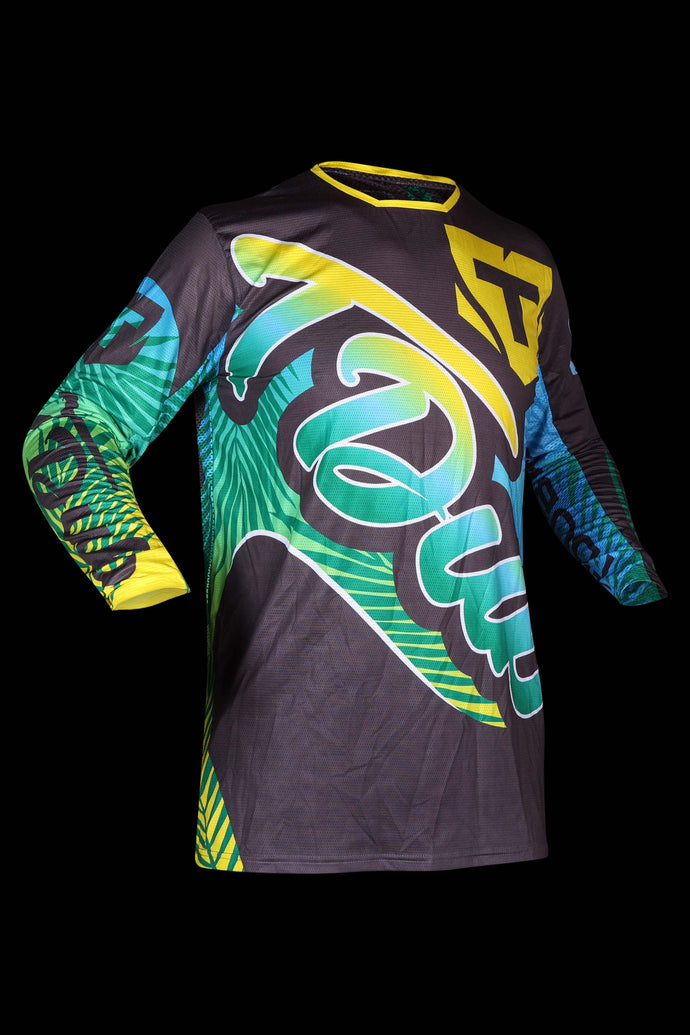 GOLDY - CORE JERSEY (BLUE / GREEN)