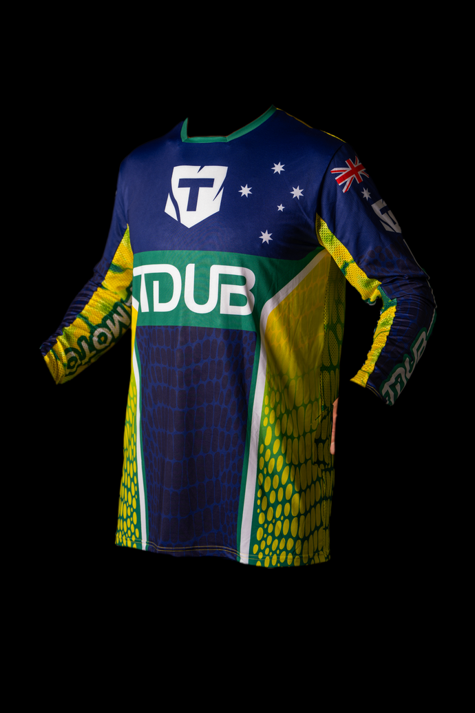 WILD BLOOM - YOUTH CORE JERSEY (GREEN / GOLD)