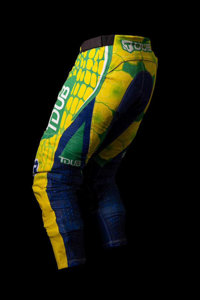 WILD BLOOM - YOUTH CORE PANT 4.0 (GREEN / GOLD)
