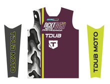 Load image into Gallery viewer, (PRE-ORDER) NextGen Moto Performance YOUTH Jersey (Fluro Yellow / Maroon)
