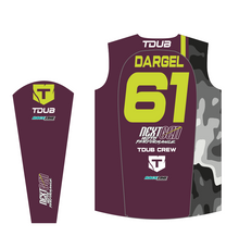 Load image into Gallery viewer, (PRE-ORDER) NextGen Moto Performance YOUTH Jersey (Fluro Yellow / Maroon)
