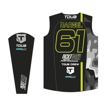 Load image into Gallery viewer, (PRE-ORDER) NextGen Moto Performance YOUTH Jersey (Fluro Yellow / Black)
