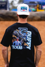 Load image into Gallery viewer, TDUB / REGEN DUFFY - BLACK TEE (YOUTH)
