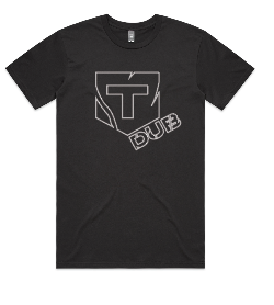 TDUB RIPPER LOGO TEE - BLACK (YOUTH)